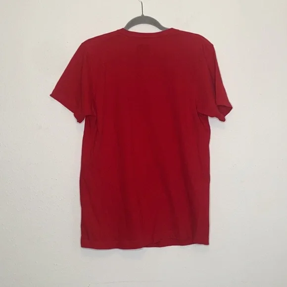 Ecko Unltd. Men's Red & White Graphic Short Sleeve Shirt Cotton size Medium - Picture 5 of 5